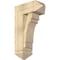 Ekena Millwork Merced Arts and Crafts Rough Sawn Bracket w/ Offset Brace, Douglas Fir, 8"W x 18"D x 30"H BKT0806X18X30MRC03RDF - alternate 1